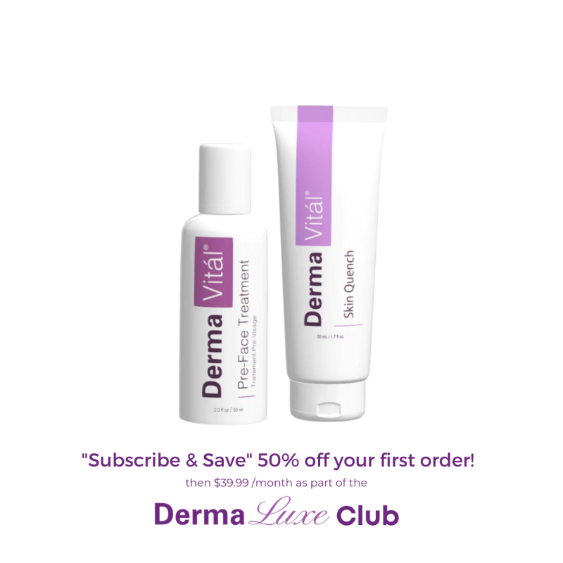 DermaVital PreFace + Skin Quench Bundle DermaWand