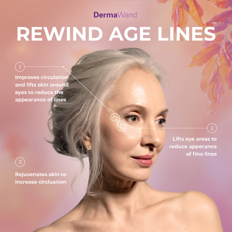 DermaWand® Anti-Aging Device - Reduce Lines & Wrinkles