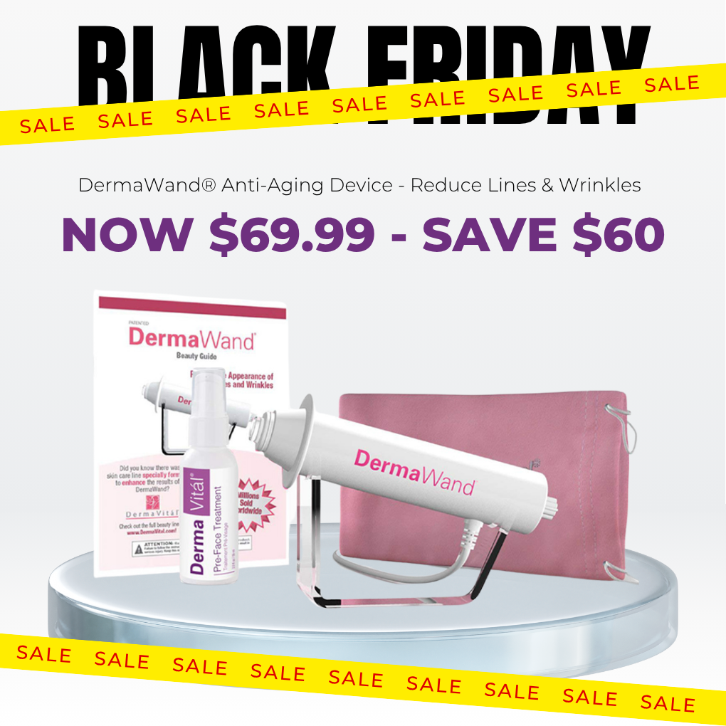 DermaWand® Anti-Aging Device - Reduce Lines & Wrinkles