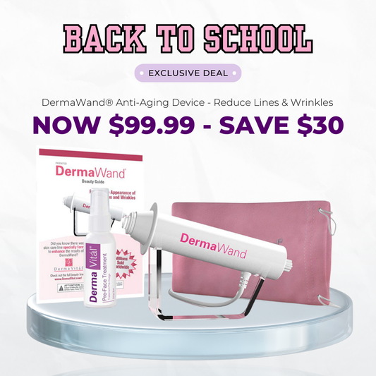 DermaWand® Anti-Aging Device - Reduce Lines & Wrinkles