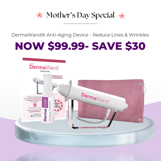 DermaWand® Anti-Aging Device - Reduce Lines & Wrinkles
